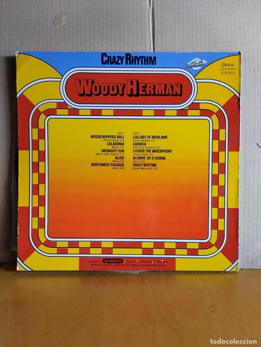 Discos de vinilo: WOODY HERRMAN ---- CRAZY RHYTHM - Foto 2