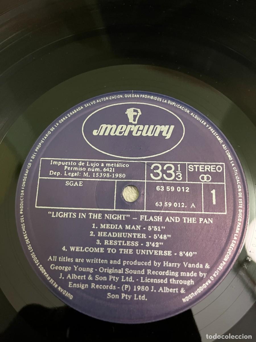 Discos de vinilo: Flash And The Pan &lrm;&ndash; Lights In The Night - Foto 4