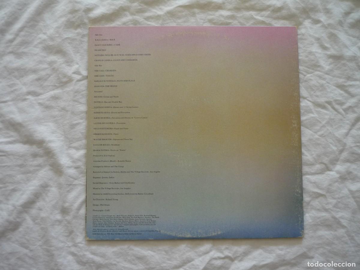 Discos de vinilo: LP vinilo MIlton Nascimiento 1976 - Foto 2