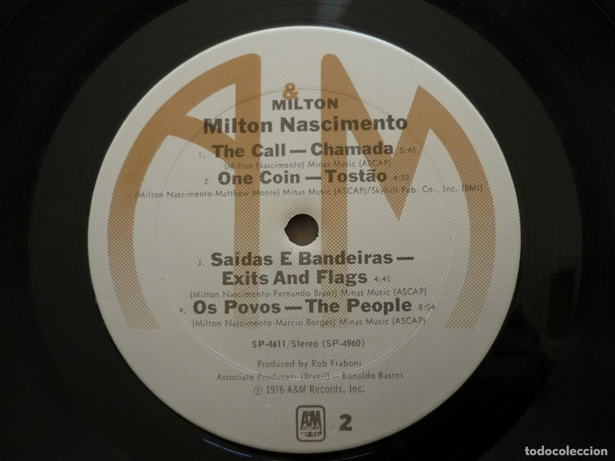 Discos de vinilo: LP vinilo MIlton Nascimiento 1976 - Foto 6