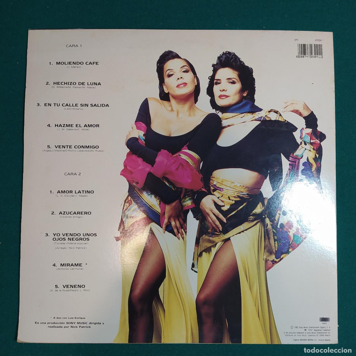 Discos de vinilo: Azucar Moreno &ndash; Ojos Negros - Foto 2