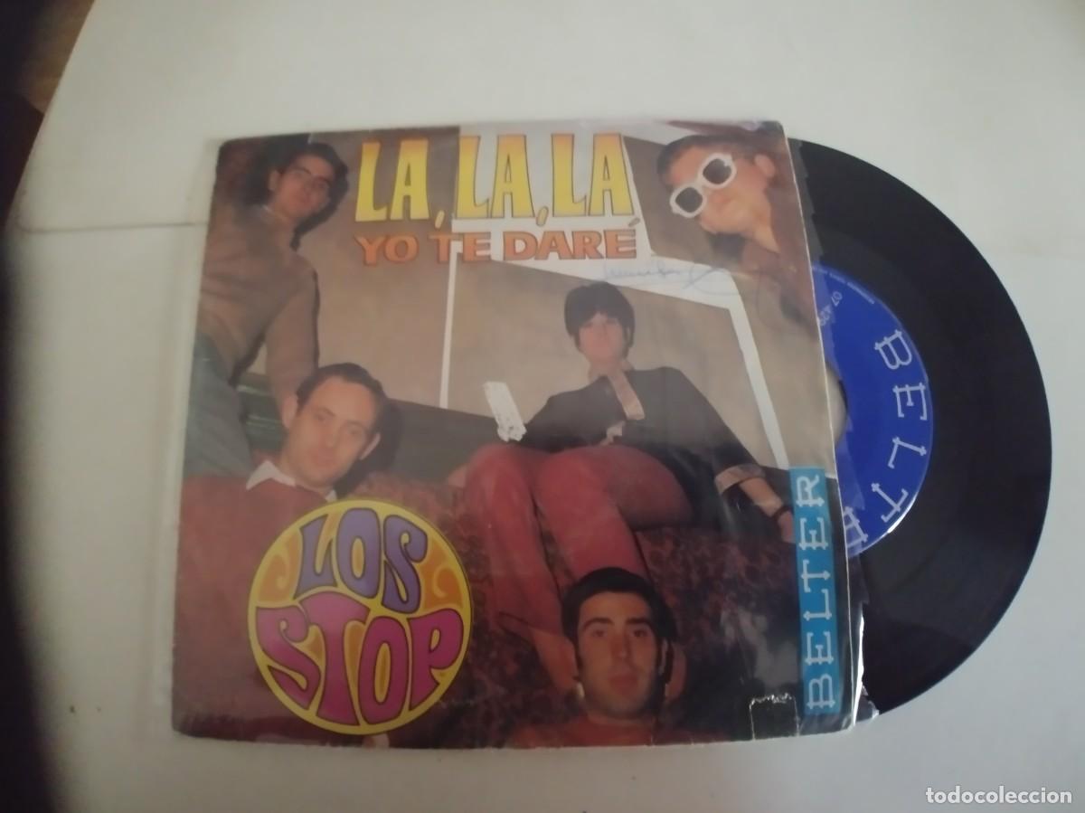 Discos de vinilo: LOS STOP-SINGLE LA LA LA - Foto 1