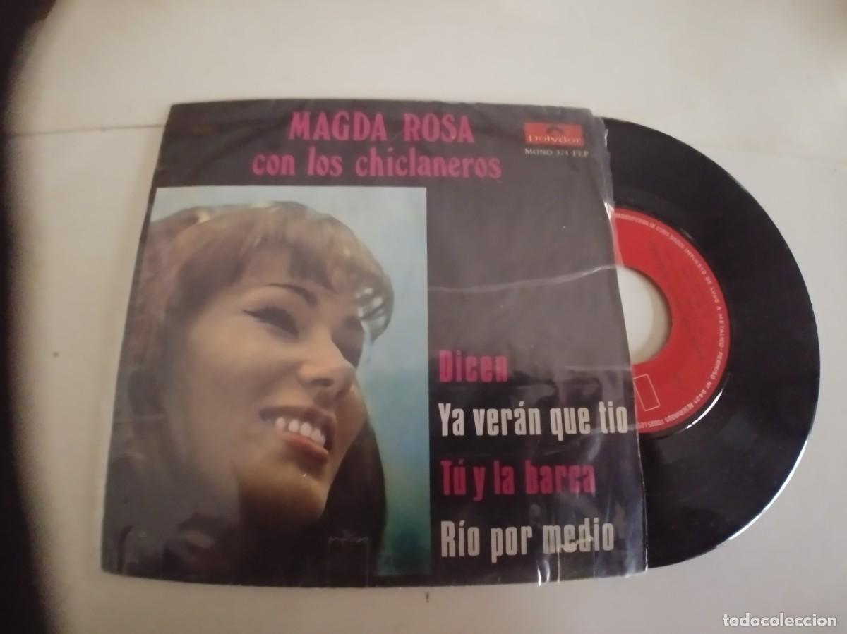 Discos de vinilo: MAGDA ROSA-EP DICEN +3-NUEVO - Foto 1