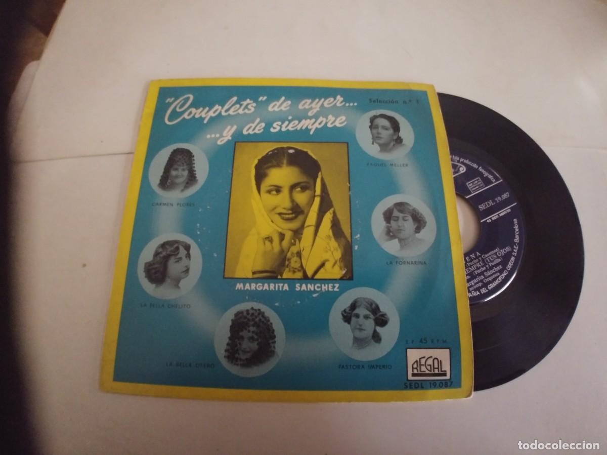 Discos de vinilo: MARGARITA SANCHEZ-EP NENA +3 - Foto 1