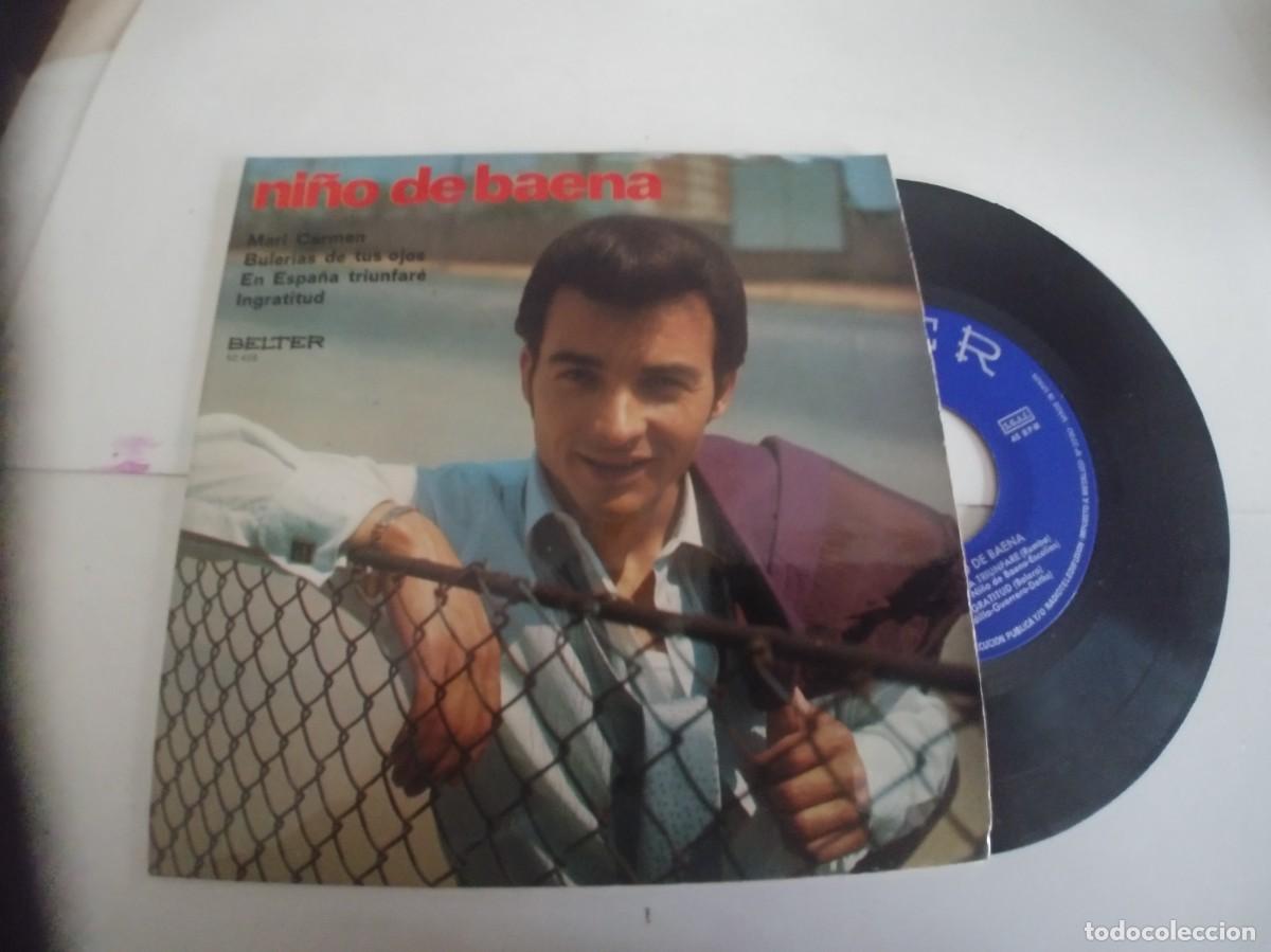 Discos de vinilo: NI&Ntilde;O DE BAENA-EP MARI CARMEN +3 - Foto 1