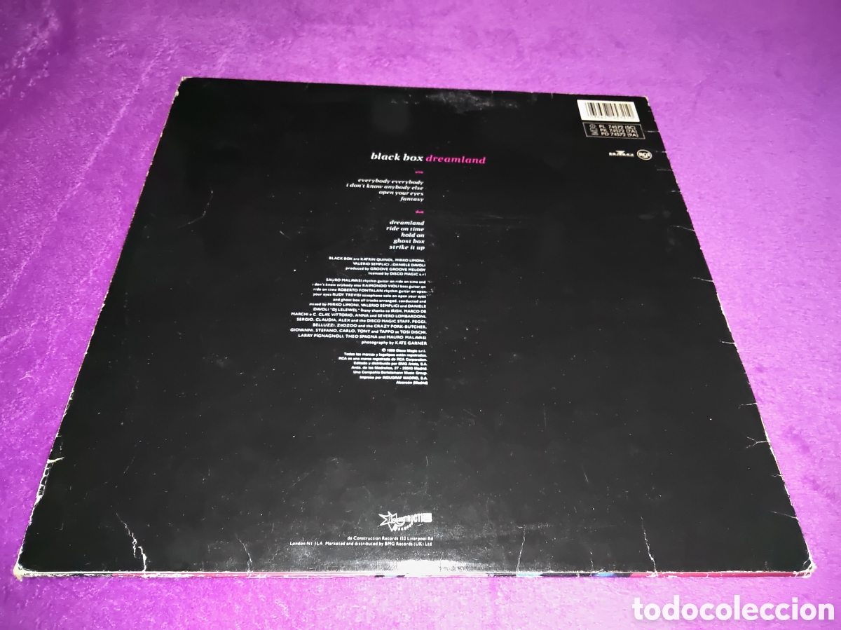 Discos de vinilo: BLACK BOX - DREAMLAND (LP, &Aacute;LBUM) - Foto 2