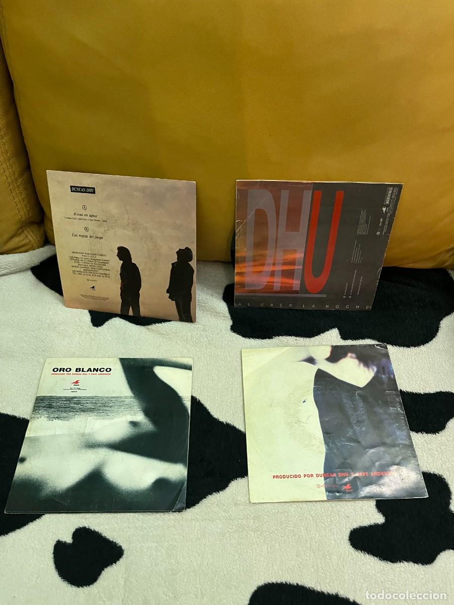 Discos de vinilo: duncan dhu x4 lote singles - Foto 2