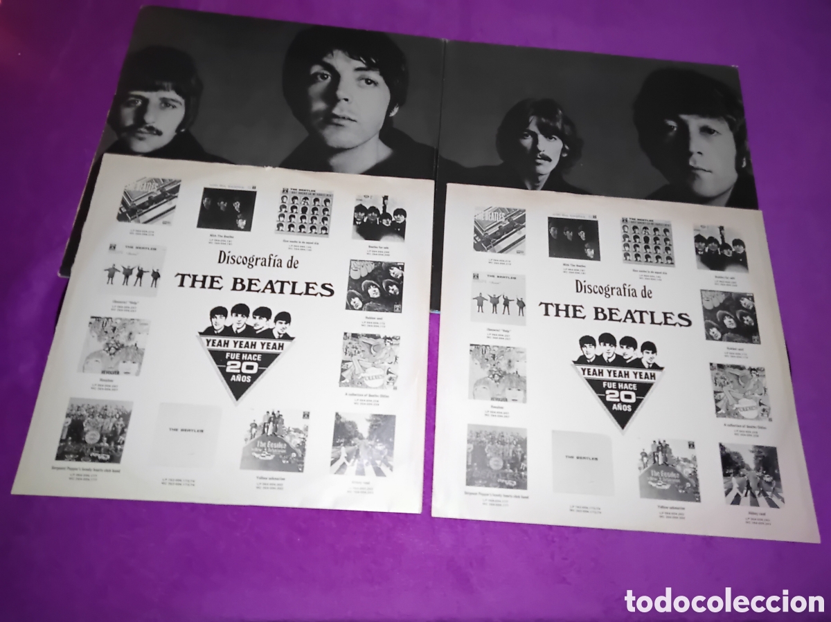 Discos de vinilo: THE BEATLES. CANCIONES DE AMOR EMI-ODEON 1982 - Foto 4