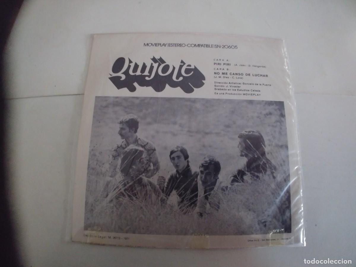 Discos de vinilo: QUIJOTE-SINGLE PIRI PIRI-NUEVO - Foto 2