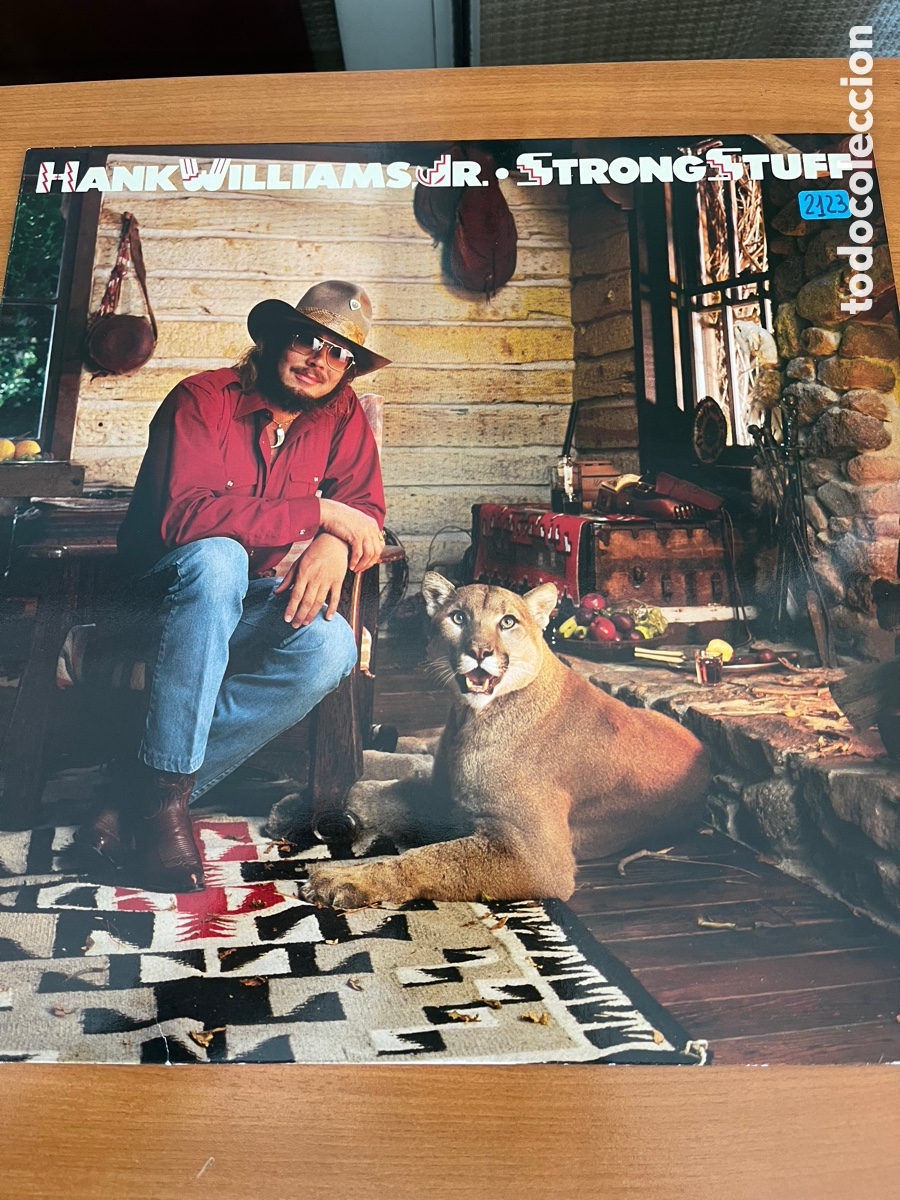 Discos de vinilo: Hank Williams Jr - Strong Stuff - Foto 1
