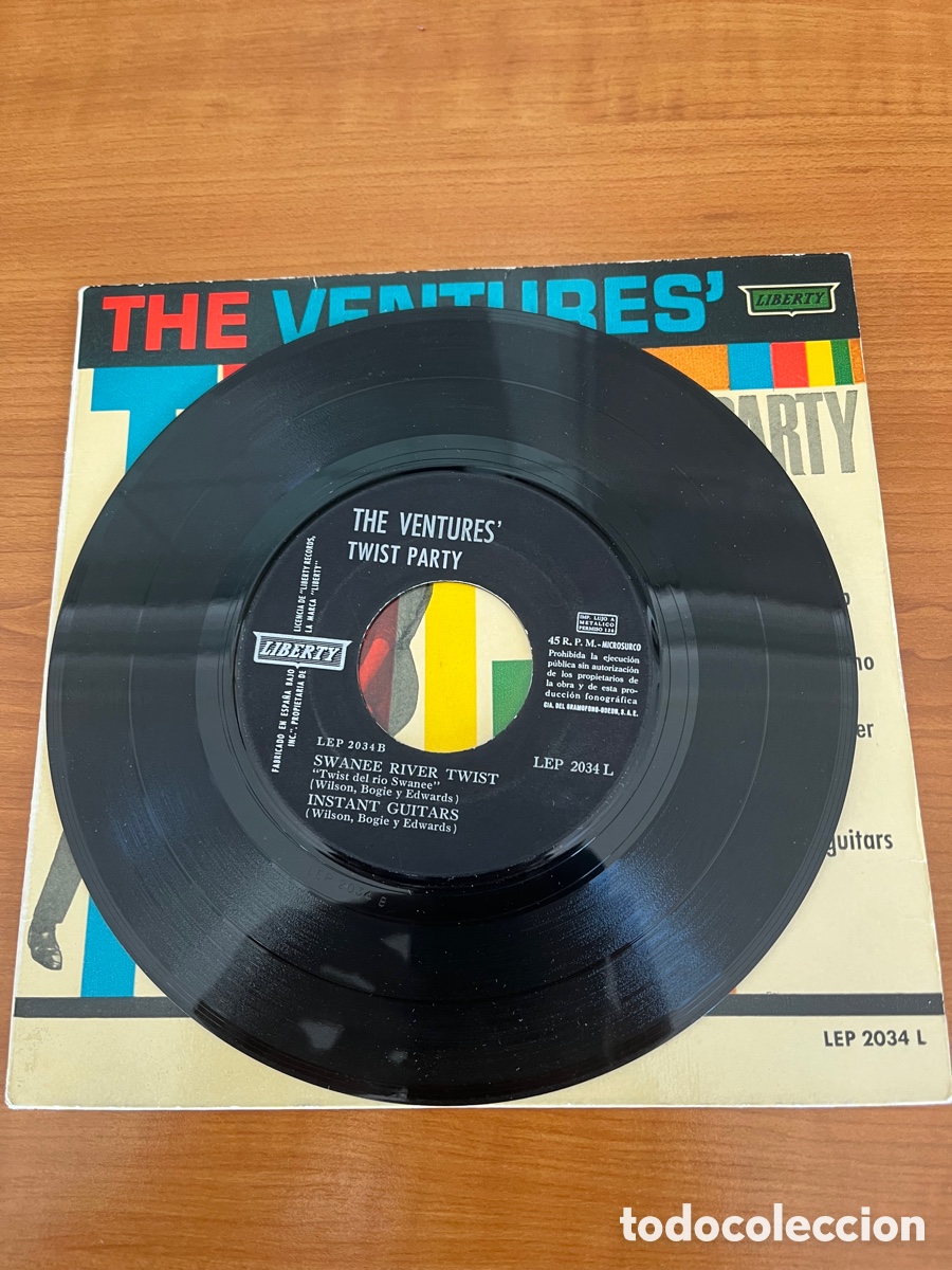 Discos de vinilo: The Ventures - The Ventures Twist - Foto 3