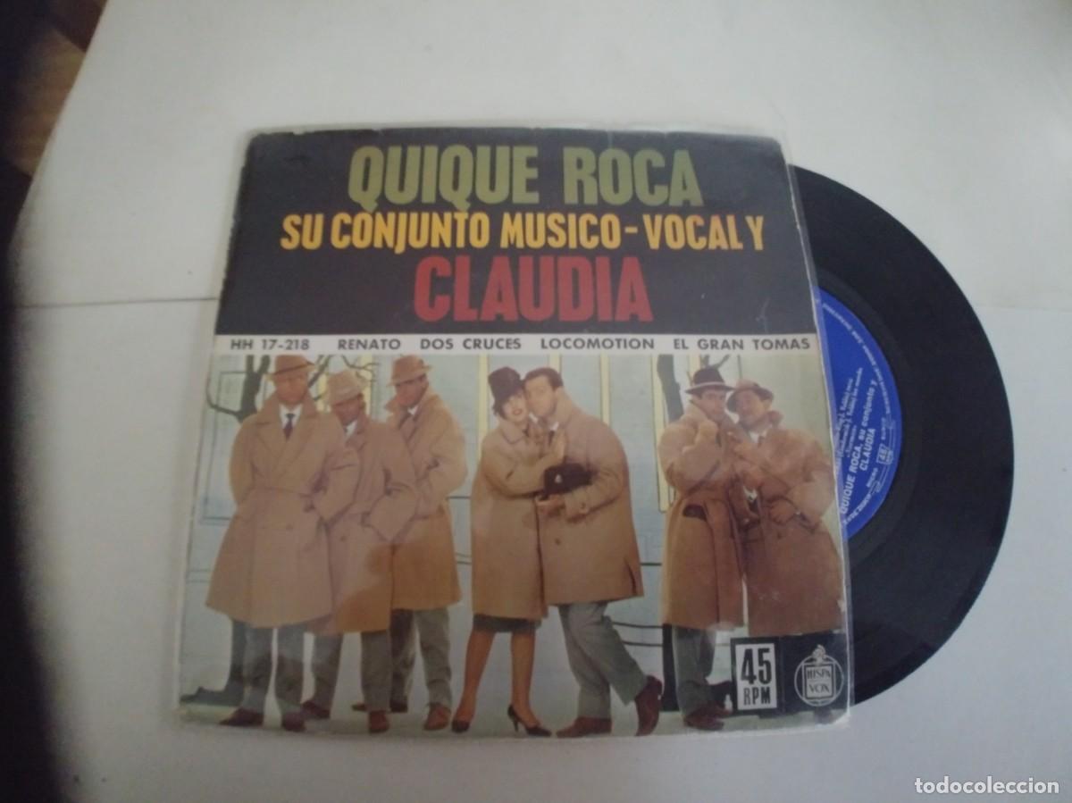 Discos de vinilo: QUIQUE ROCA Y CLAUDIA-EP RENATO +3 - Foto 1
