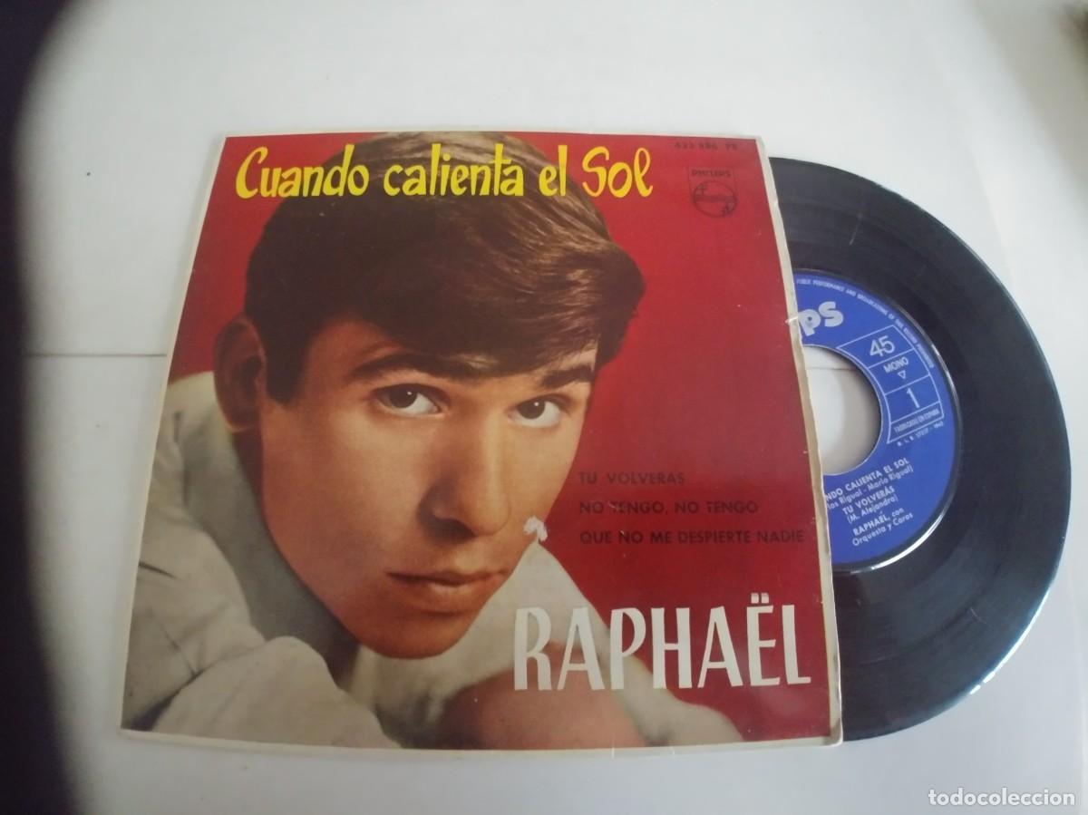 Discos de vinilo: RAPHAEL-EP CUANDO CALIENTA EL SOL +3 - Foto 1