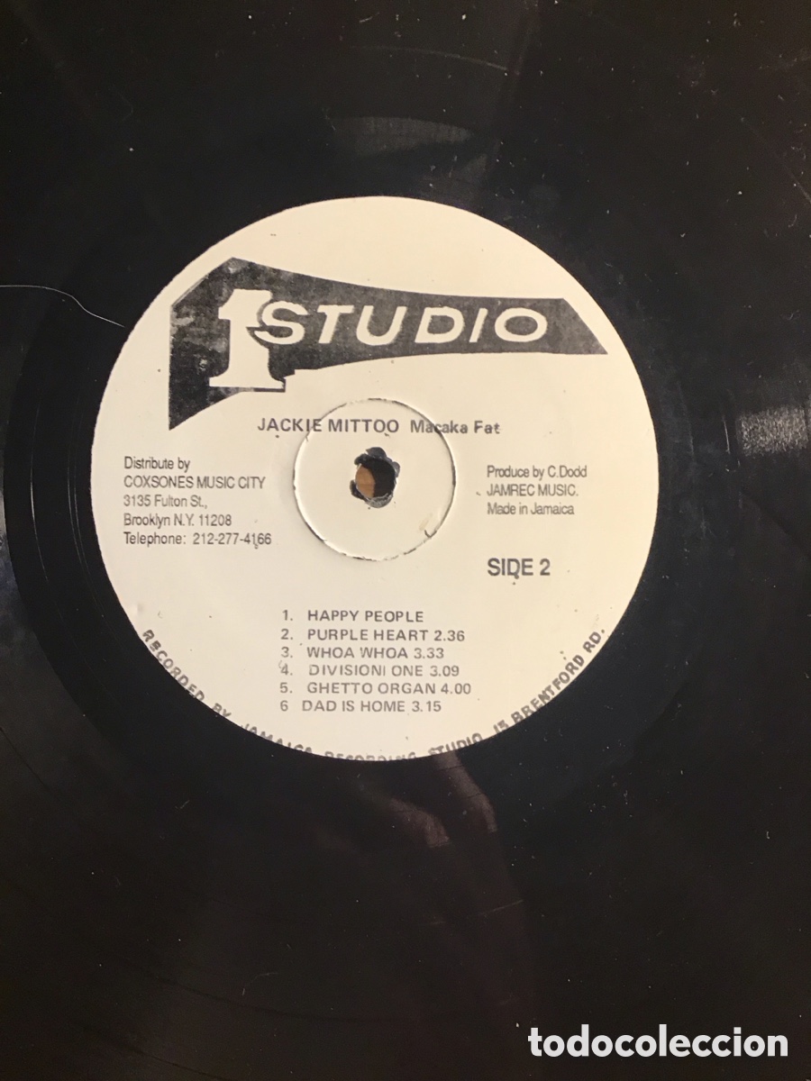 Discos de vinilo: Jackie Mittoo Macka Fat - Foto 4