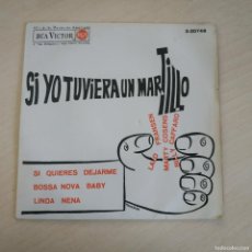 Discos de vinilo: LALO FRANSEN / MARTY COSENS / BILLY CAFARO - SI YO TUVIERA UN MARTILLO +3 - EP RCA 1964 BUEN ESTADO