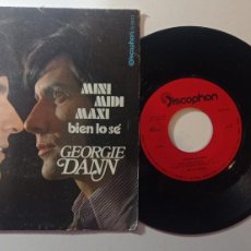 Discos de vinilo: GEORGIE DANN/ MINI, MIDI, MAXI/ BIEN LO SE , DISCOPHON S 5143, DEL 1971.