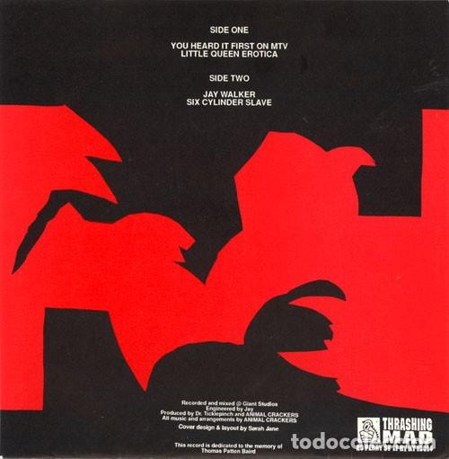 Discos de vinilo: Animal Crackers &ndash; 7 Inch Record + Insert - Foto 2