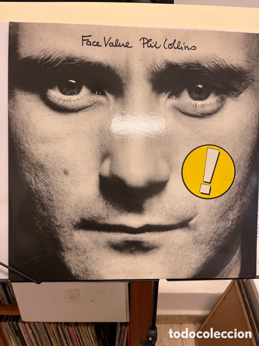 Discos de vinilo: Phil Collins. Face valu&eacute;. LP - Foto 1