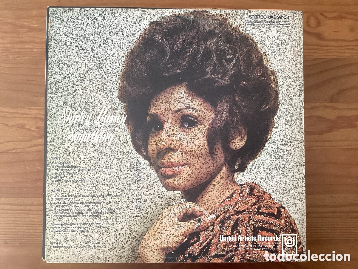 Discos de vinilo: Something, Shirley Bassey &aacute;lbum - Foto 2