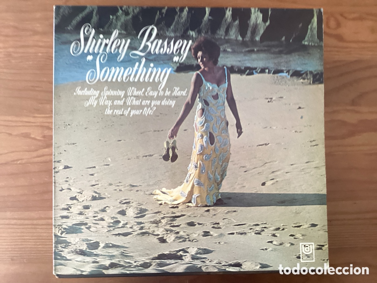 Discos de vinilo: Something, Shirley Bassey &aacute;lbum - Foto 1
