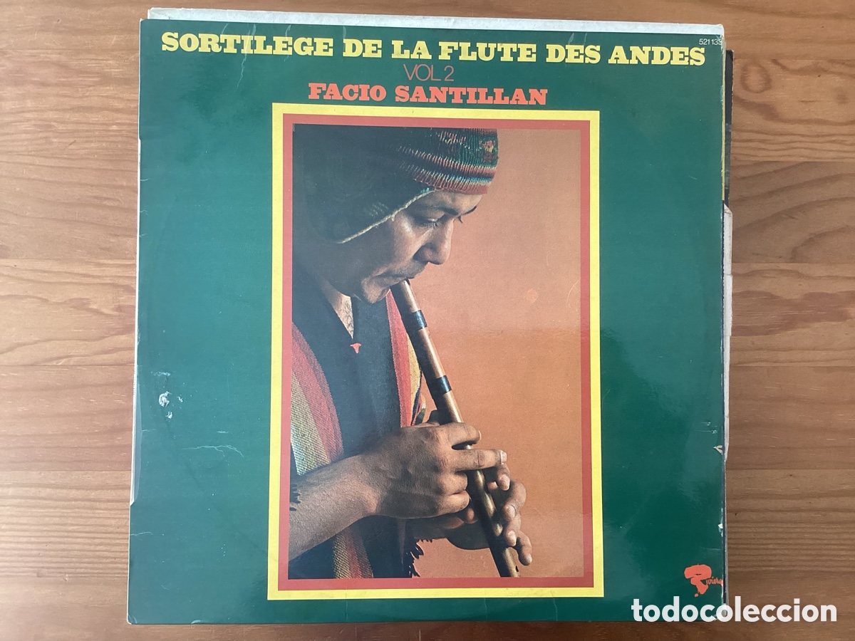 Discos de vinilo: SORTILEGE DE LA FLUTE DES ANDES , VOL 2 , FACIO SANTILLAN - Foto 1