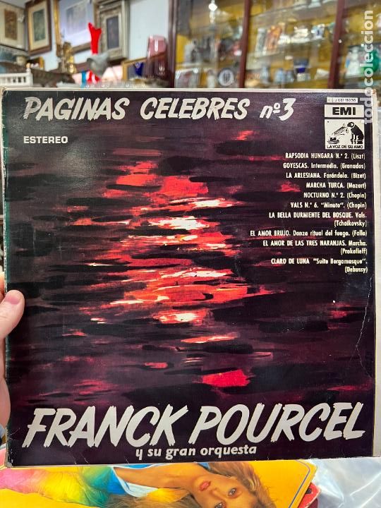 Discos de vinilo: LP FRANCK POURCEL Y SU ORQUESTA - Foto 1