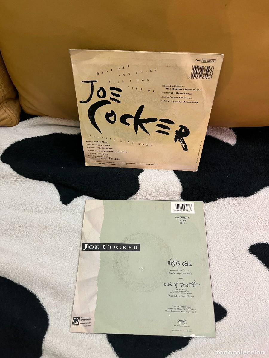 Discos de vinilo: joe cocker x 2 singles - Foto 2