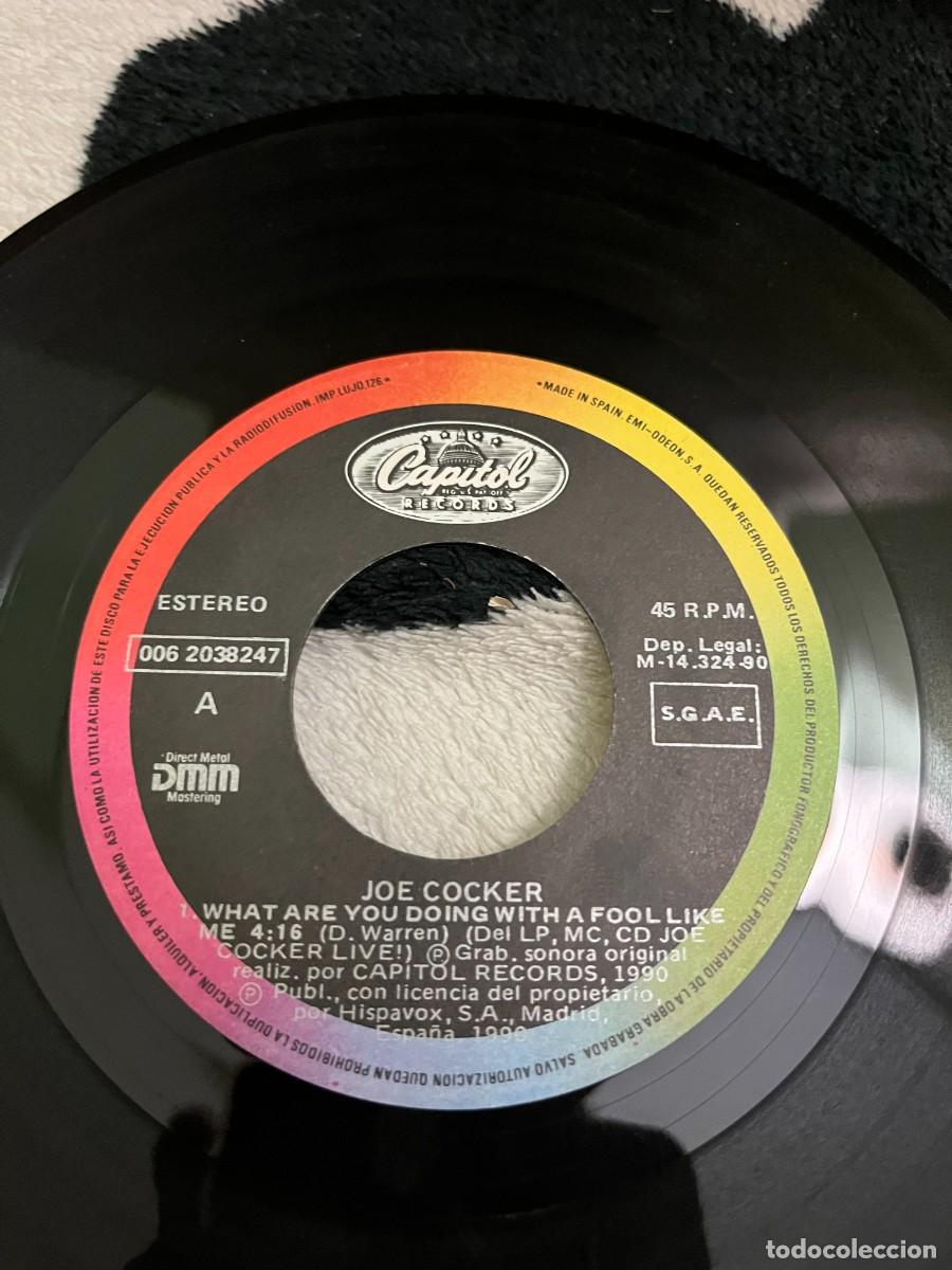 Discos de vinilo: joe cocker x 2 singles - Foto 3