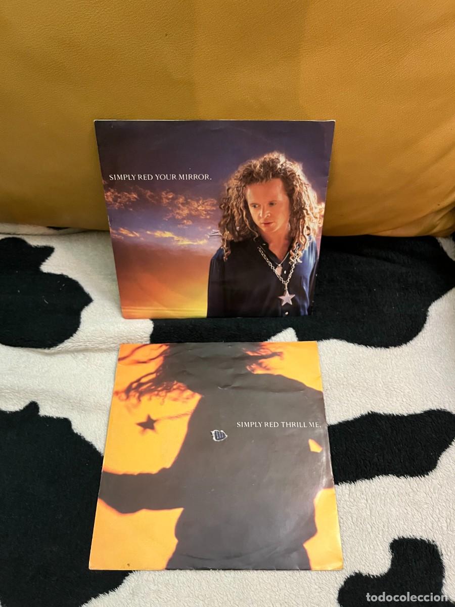 Discos de vinilo: Simply Red x2 singles - Foto 1