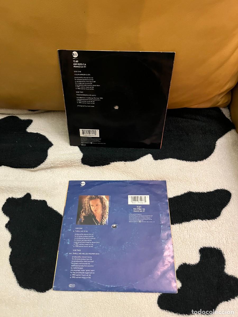 Discos de vinilo: Simply Red x2 singles - Foto 2