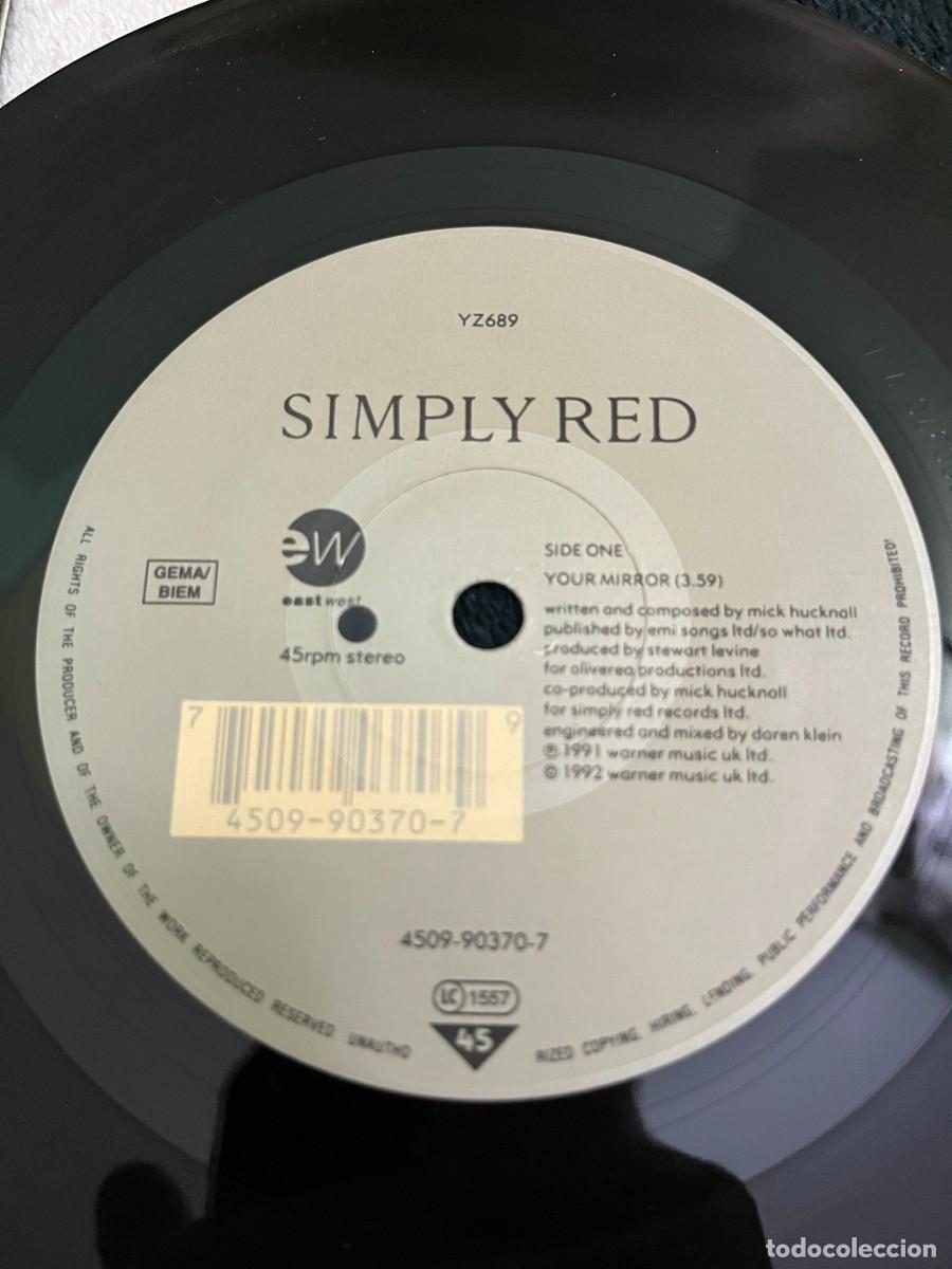 Discos de vinilo: Simply Red x2 singles - Foto 4