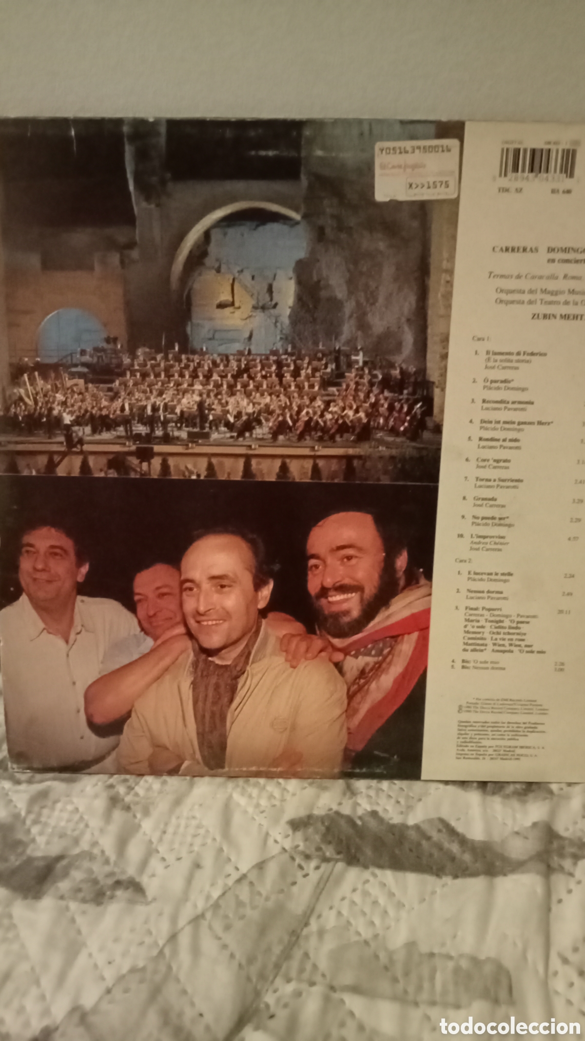 Discos de vinilo: Carreras,Domingo,Pavarotti - Foto 2
