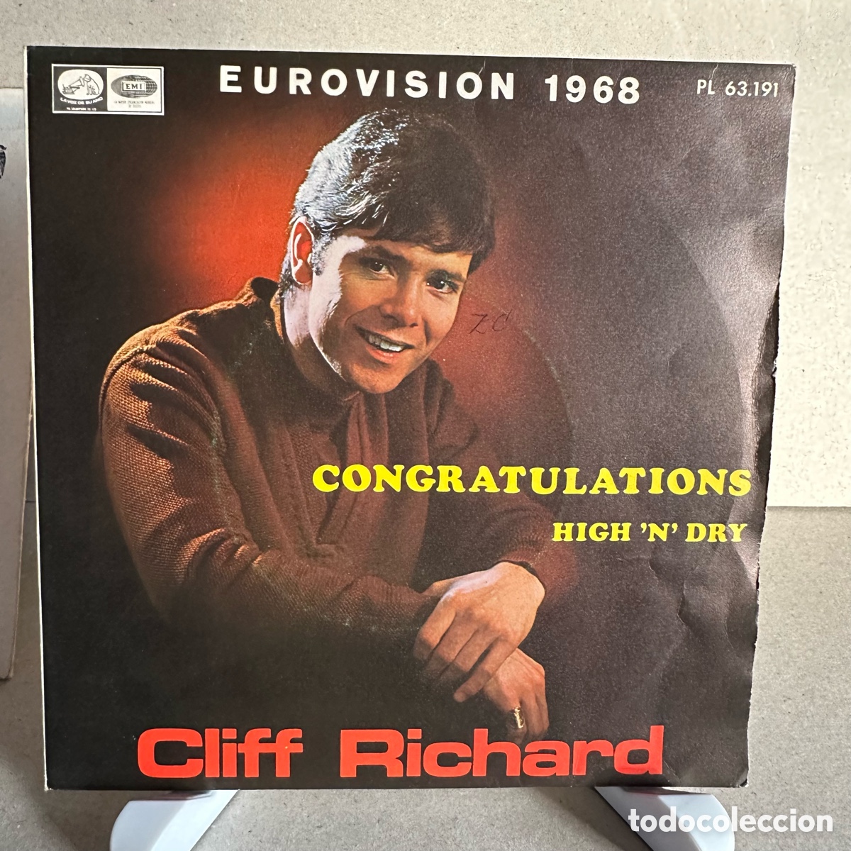 Discos de vinilo: Cliff Richard - Congratulations (7&rdquo;, Single) - Foto 1