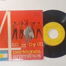 Discos de vinilo: CUATRO PERICONES ARGENTINOS - LOS TICO-TICO - PERICON + 3 EP 1961