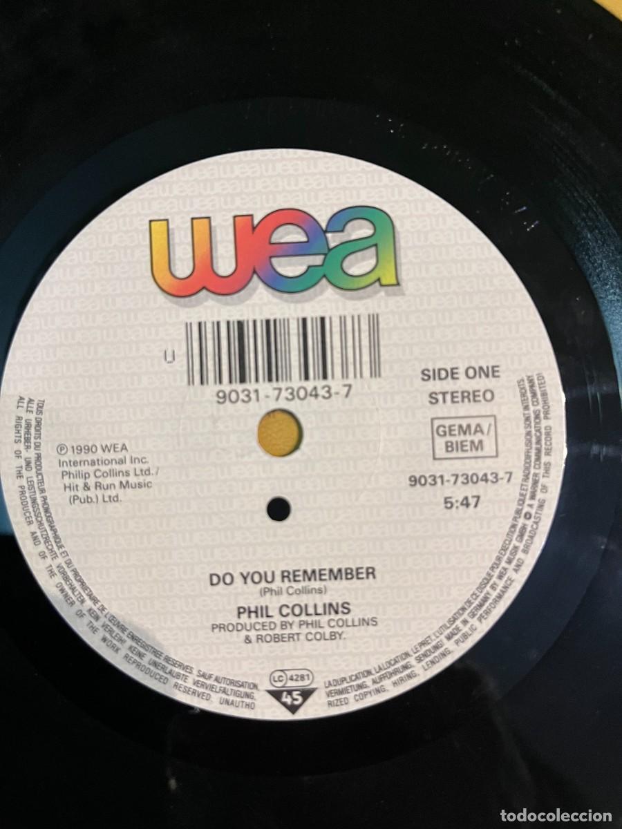 Discos de vinilo: Phil Collins &lrm;&ndash; Do You Remember? - Foto 3
