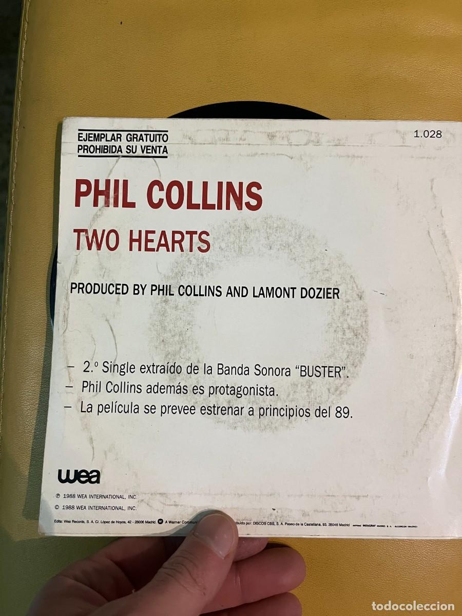Discos de vinilo: Phil Collins &lrm;&ndash; Two Hearts - Foto 2