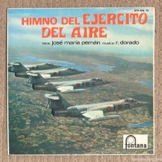 Discos de vinilo: HIMNO DEL EJERCITO DEL AIRE. VINILO 7” (076EP)