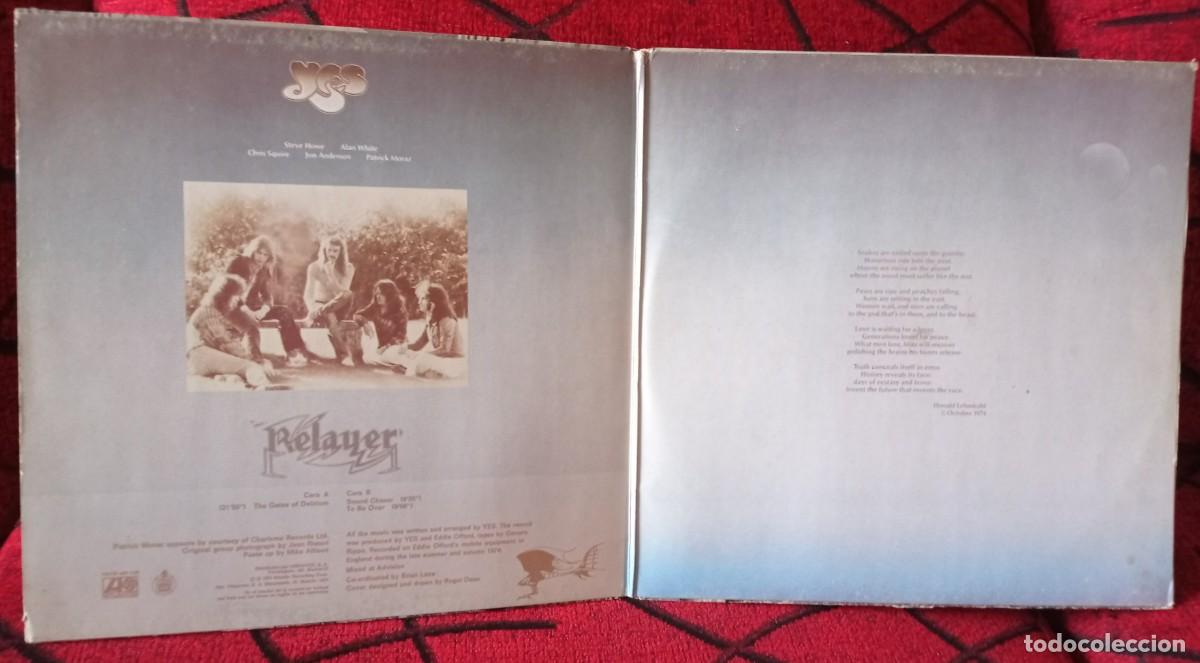 Discos de vinilo: YES ** Relayer ** VINILO LP ORIGINAL 1975 - Foto 5