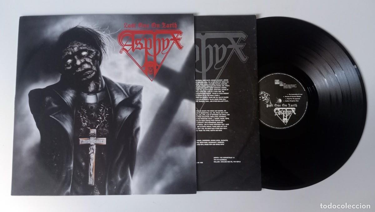 Discos de vinilo: LP ASPHYX - LAST ONE ON EARTH - Foto 3