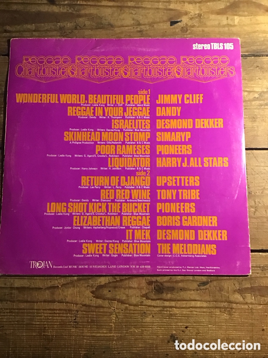 Discos de vinilo: Reggae Chartbusters - Foto 2