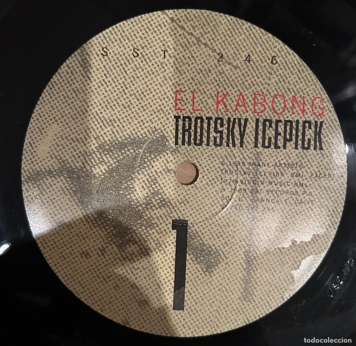 Discos de vinilo: Trotsky Icepick &lrm;&ndash; El Kabong. DISCO VINILO. Estado. Vg + / Vg +. 1989 - Foto 3