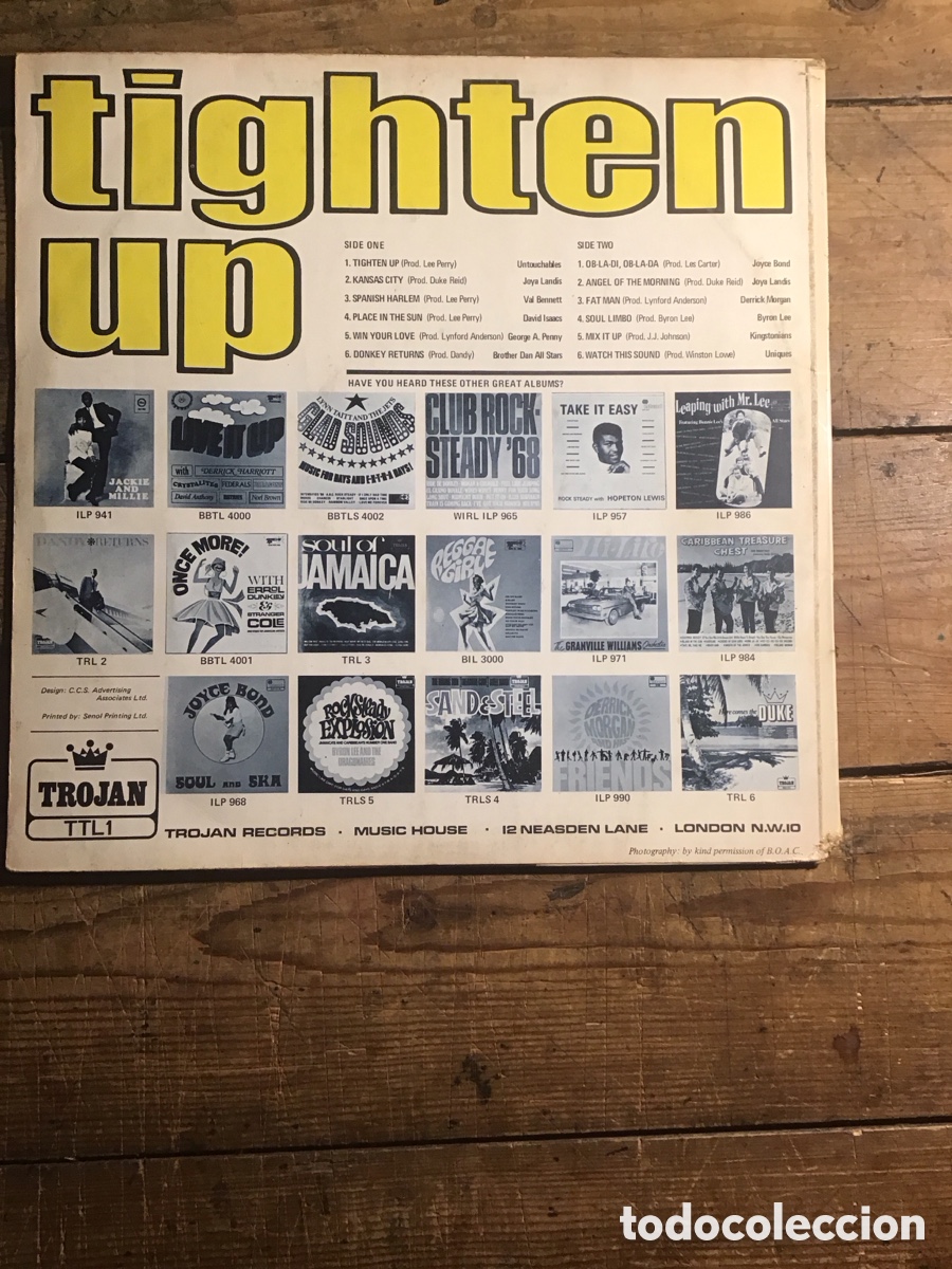 Discos de vinilo: Tighten Up - Foto 2