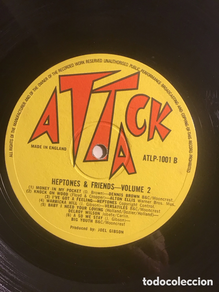 Discos de vinilo: Heptones & Friends Vol 2 - Foto 4