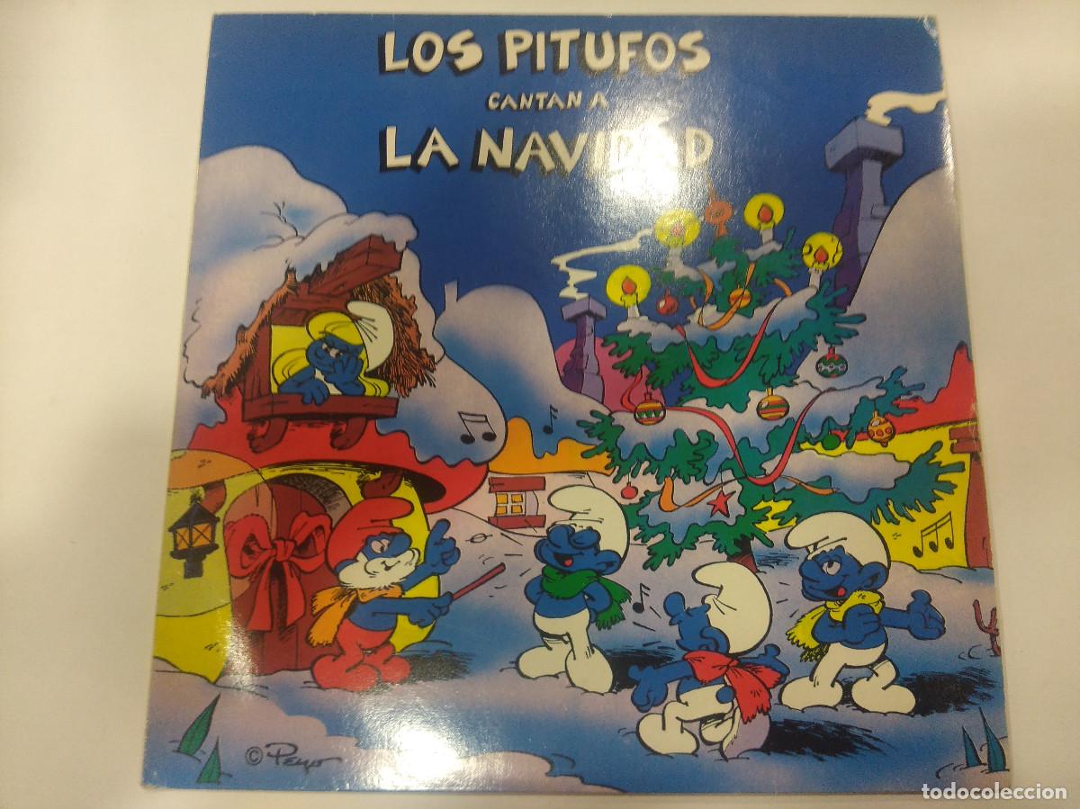 Discos de vinilo: LOS PITUFOS CANTAN LA NAVIDAD/VINILO. - Foto 1