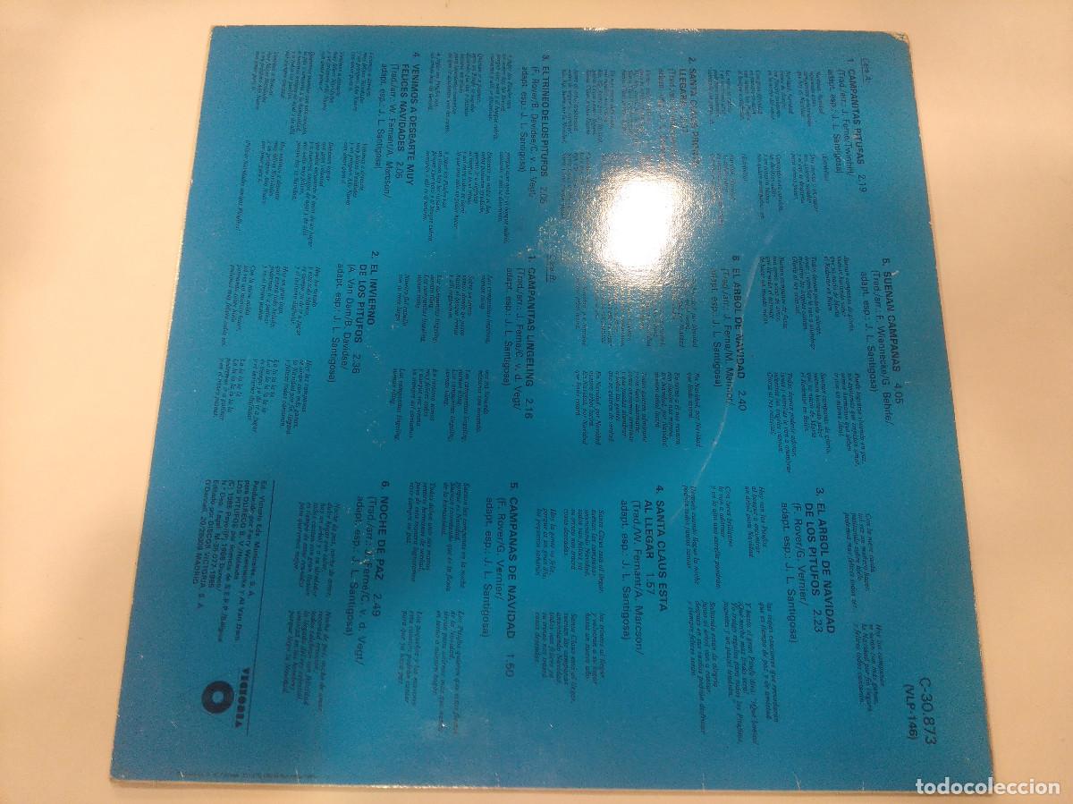 Discos de vinilo: LOS PITUFOS CANTAN LA NAVIDAD/VINILO. - Foto 3