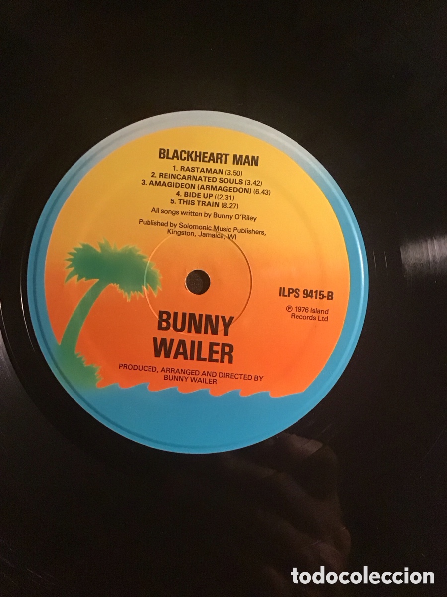 Discos de vinilo: Bunny Wailer Blackheart Man - Foto 5
