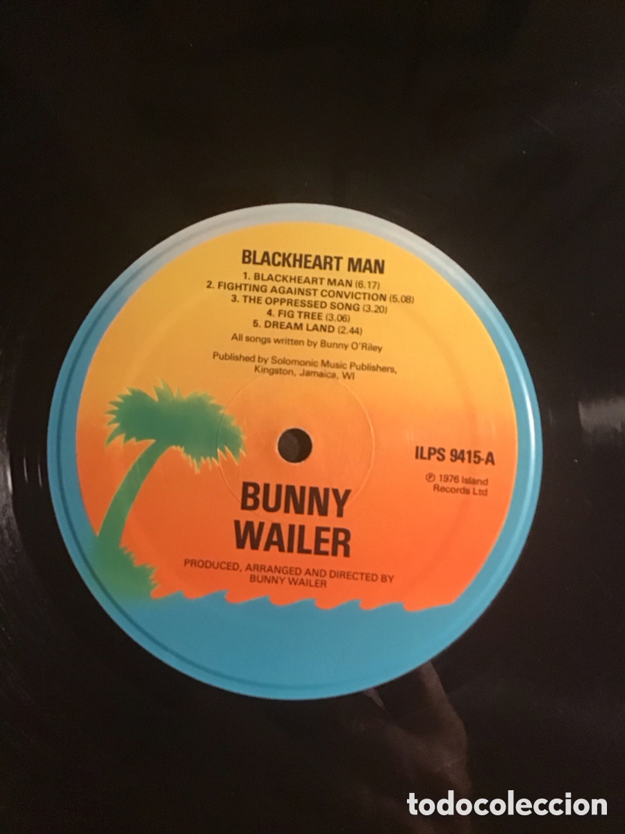 Discos de vinilo: Bunny Wailer Blackheart Man - Foto 6