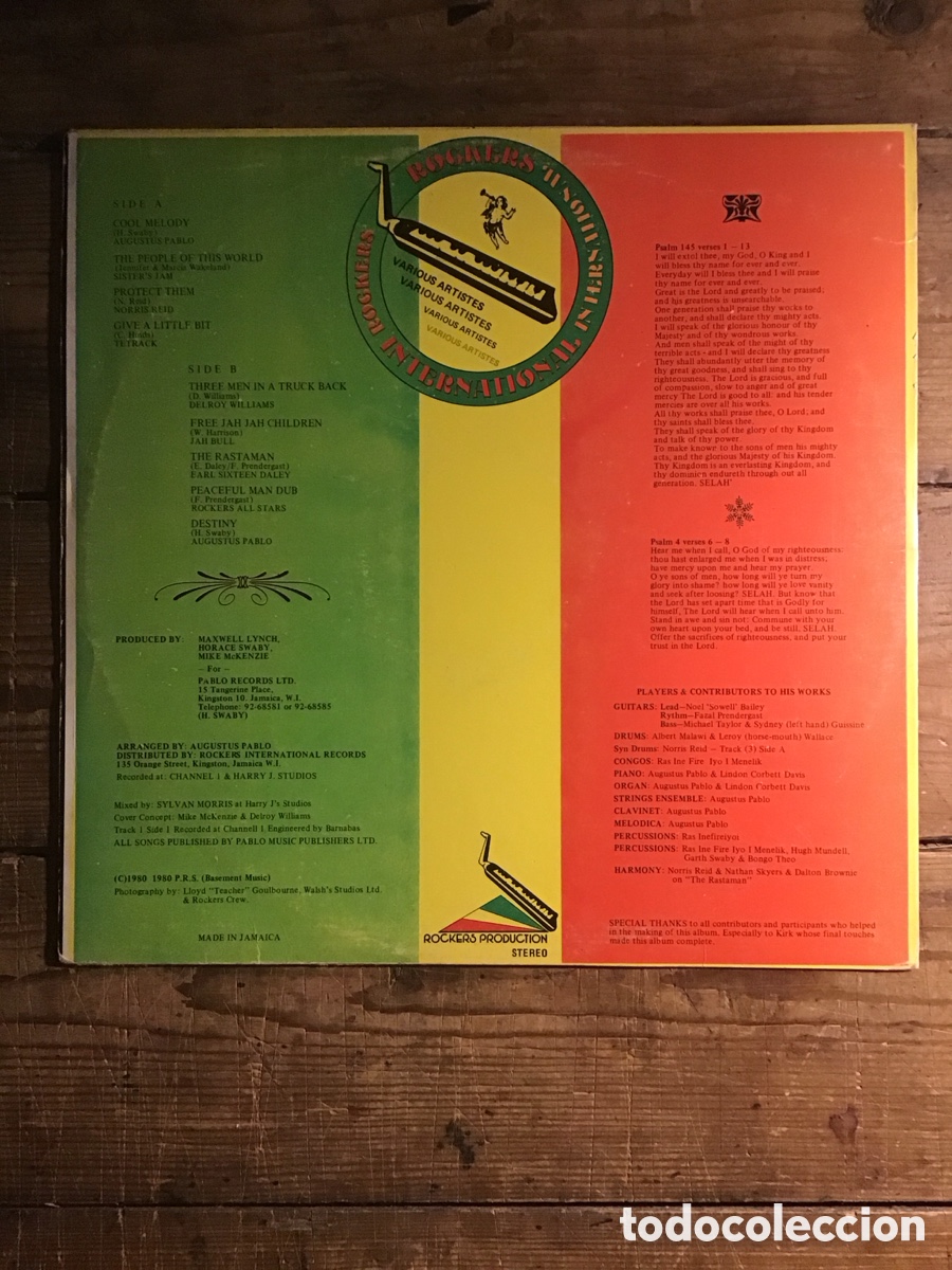 Discos de vinilo: Rockers International All-Star - Foto 2