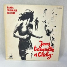 Discos de vinilo: SINGLE COUNTRY JOE MCDONALD - JOURS TRANQUILLES A CLICHY - FRANCIA - AÑO 1970