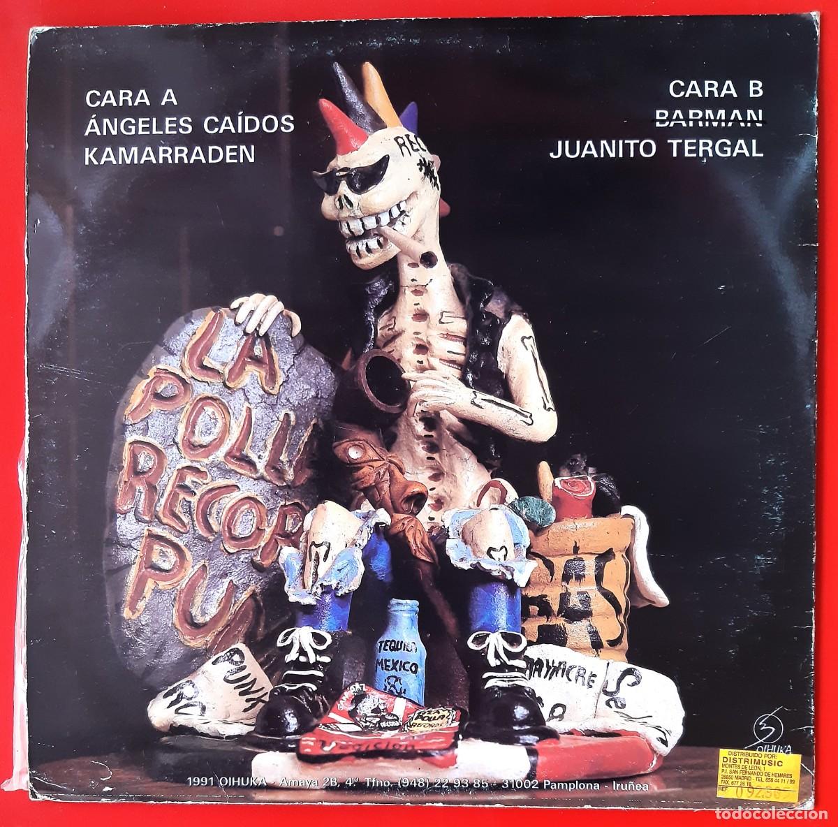 Discos de vinilo: LA POLLA RECORDS - BARMAN 12&rdquo; EP. - Foto 2